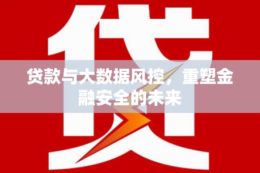 沙坪坝贷款与大数据风控，重塑金融安全的未来