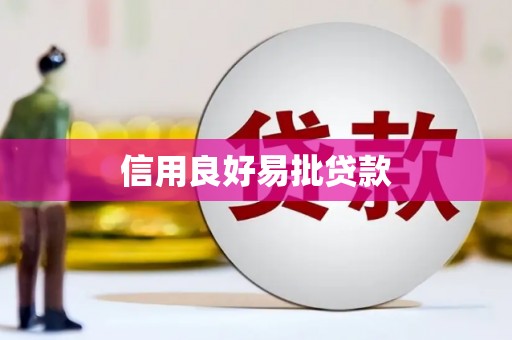 沙坪坝信用良好易批贷款