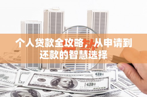 沙坪坝个人贷款全攻略，从申请到还款的智慧选择