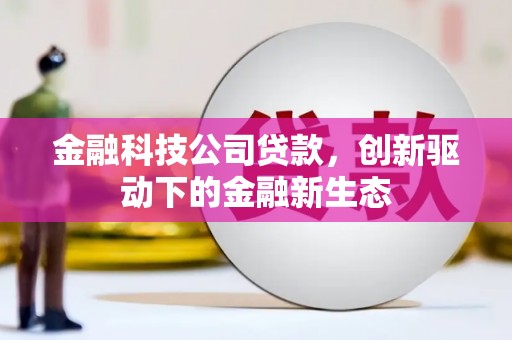 沙坪坝金融科技公司贷款，创新驱动下的金融新生态