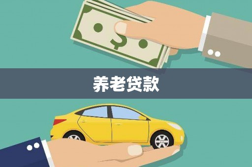 沙坪坝养老贷款