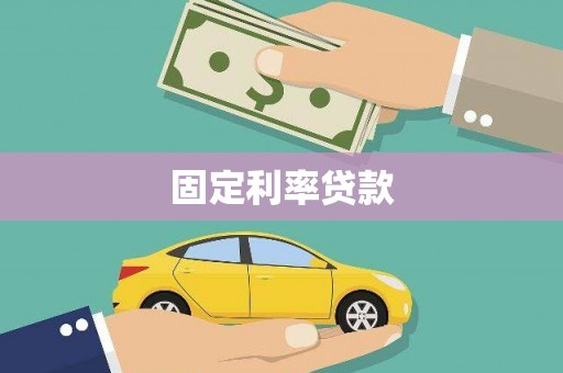 沙坪坝固定利率贷款