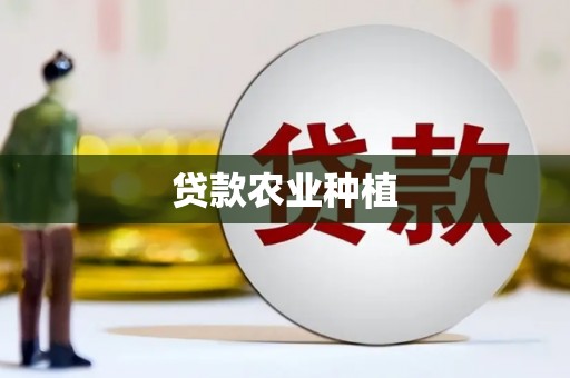 沙坪坝贷款农业种植