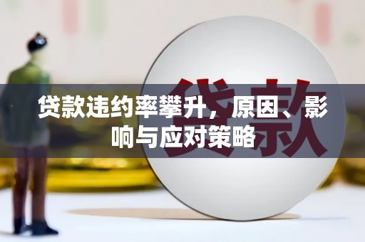 沙坪坝贷款违约率攀升，原因、影响与应对策略