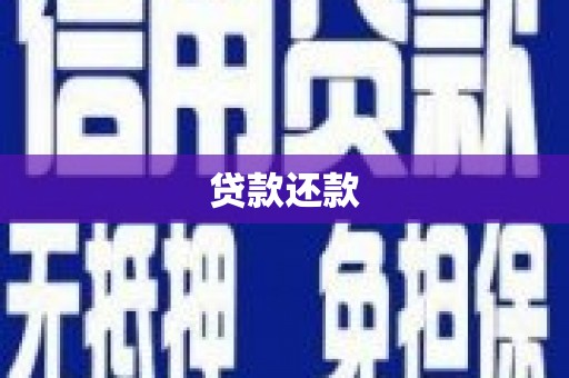 沙坪坝贷款还款