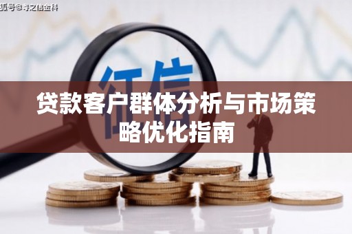 沙坪坝贷款客户群体分析与市场策略优化指南