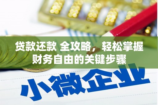 沙坪坝贷款还款 全攻略，轻松掌握财务自由的关键步骤