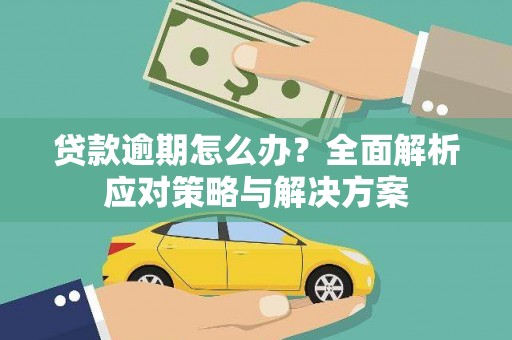 沙坪坝贷款逾期怎么办？全面解析应对策略与解决方案