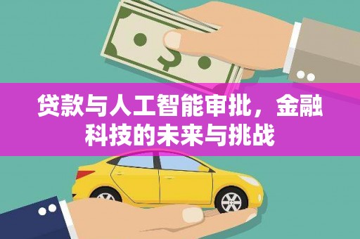 沙坪坝贷款与人工智能审批，金融科技的未来与挑战