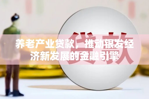 沙坪坝养老产业贷款，推动银发经济新发展的金融引擎
