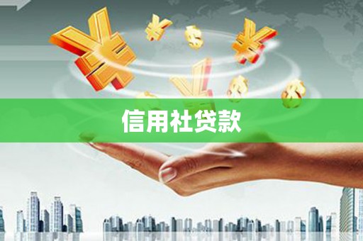 沙坪坝信用社贷款