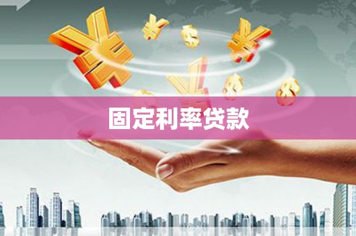 沙坪坝固定利率贷款