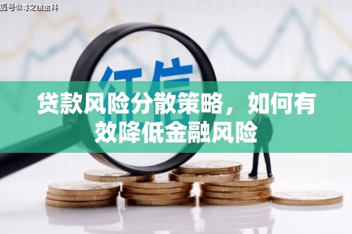沙坪坝贷款风险分散策略，如何有效降低金融风险