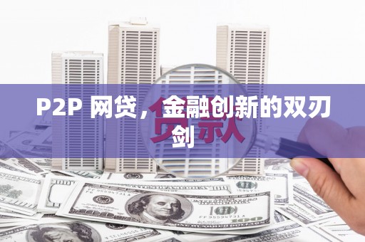 沙坪坝P2P 网贷，金融创新的双刃剑
