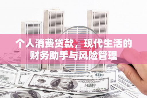 沙坪坝个人消费贷款，现代生活的财务助手与风险管理