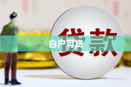沙坪坝白户可贷