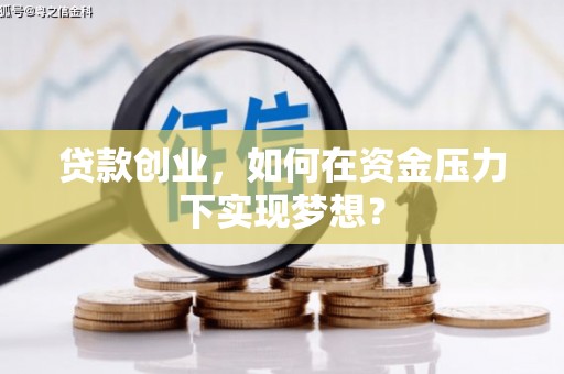 沙坪坝贷款创业，如何在资金压力下实现梦想？