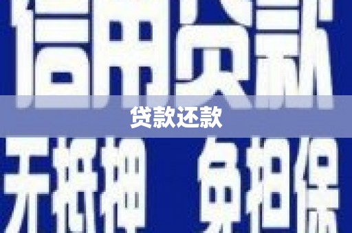沙坪坝贷款还款