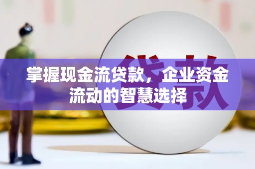 沙坪坝掌握现金流贷款，企业资金流动的智慧选择