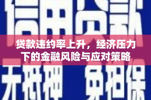 沙坪坝贷款违约率上升，经济压力下的金融风险与应对策略