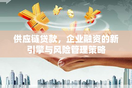 沙坪坝供应链贷款，企业融资的新引擎与风险管理策略