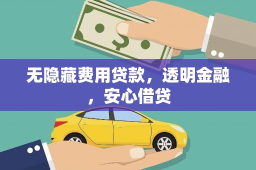 沙坪坝无隐藏费用贷款，透明金融，安心借贷