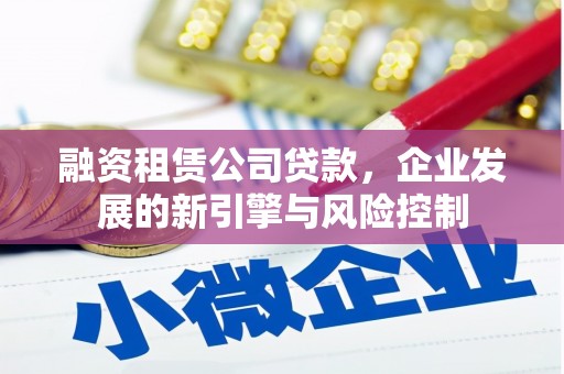 沙坪坝融资租赁公司贷款，企业发展的新引擎与风险控制