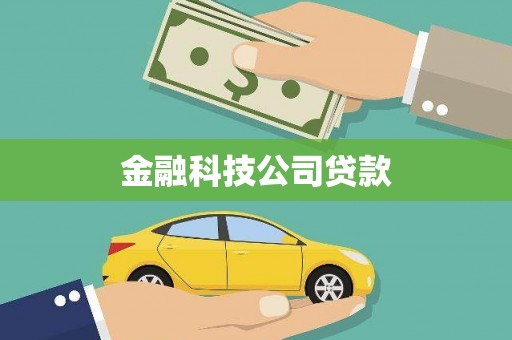 沙坪坝金融科技公司贷款