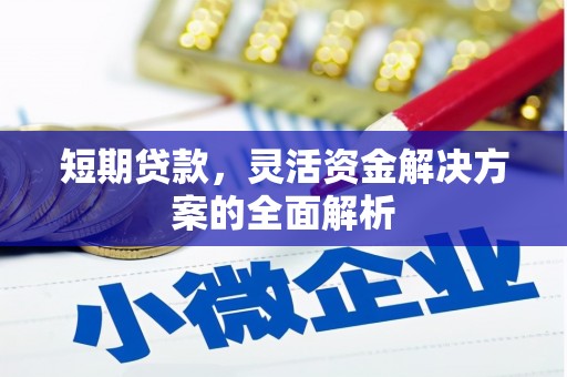 沙坪坝短期贷款，灵活资金解决方案的全面解析