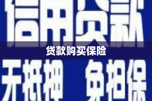 沙坪坝贷款购买保险