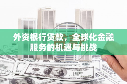 沙坪坝外资银行贷款，全球化金融服务的机遇与挑战