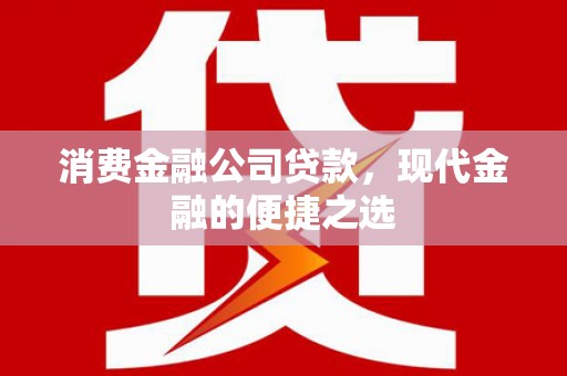 沙坪坝消费金融公司贷款，现代金融的便捷之选