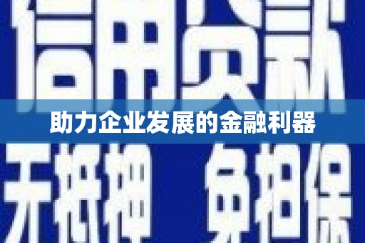 沙坪坝助力企业发展的金融利器