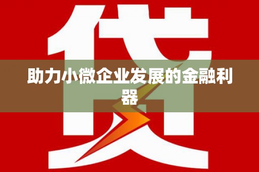 沙坪坝助力小微企业发展的金融利器