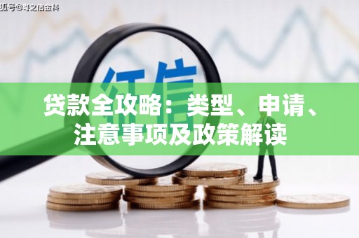 沙坪坝贷款全攻略：类型、申请、注意事项及政策解读