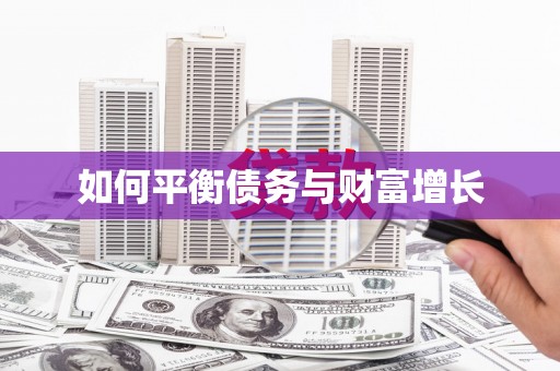 沙坪坝如何平衡债务与财富增长